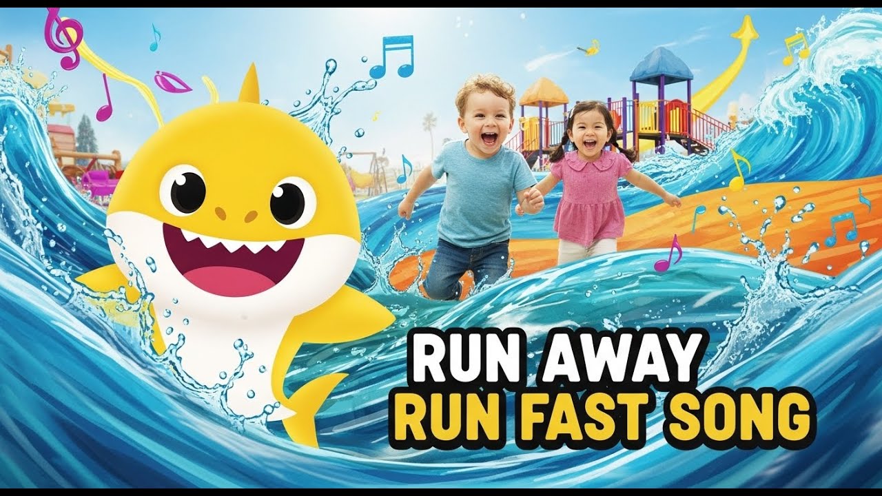 Run Away Run Fast Song | Fun Action Baby Rhyme for Kids | MAXIE TV