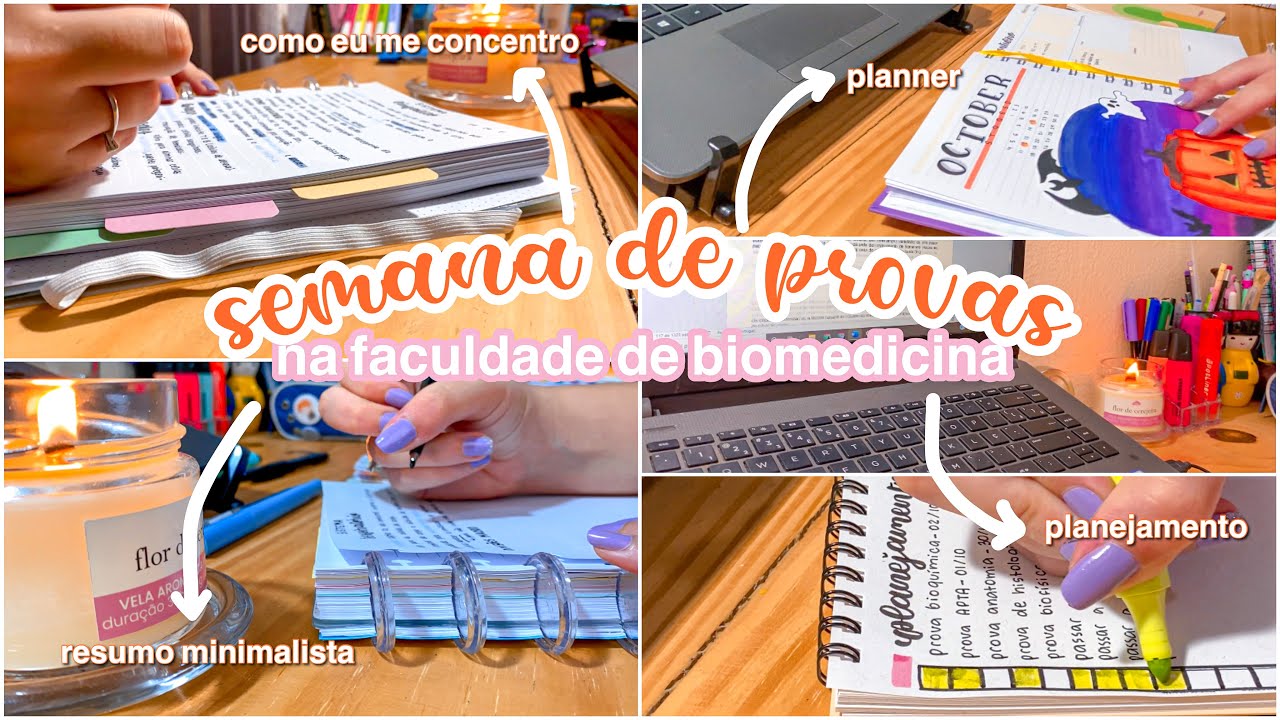 studyvlog| semana de provas na faculdade de biomedicina #studyvlog #studywithme #biomedicina #study