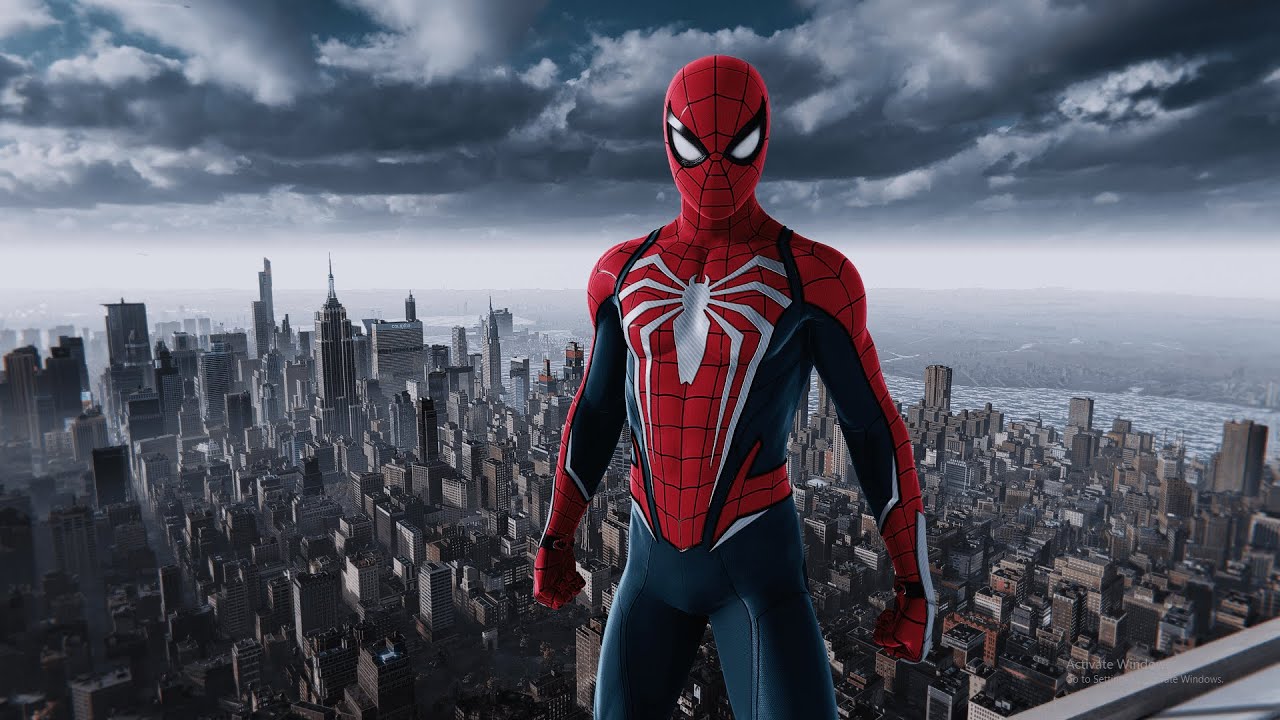 Advanced Suit MK2. Realistic NYC Graphics mod. Marvel's Spiderman .