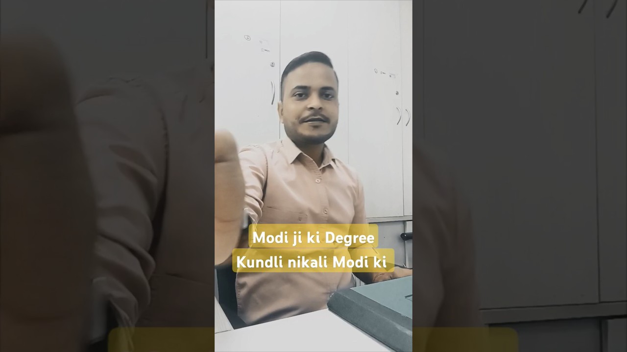Modi ji ki Degree || Mr Modi || #shorts #modi #trending 🔥🔥