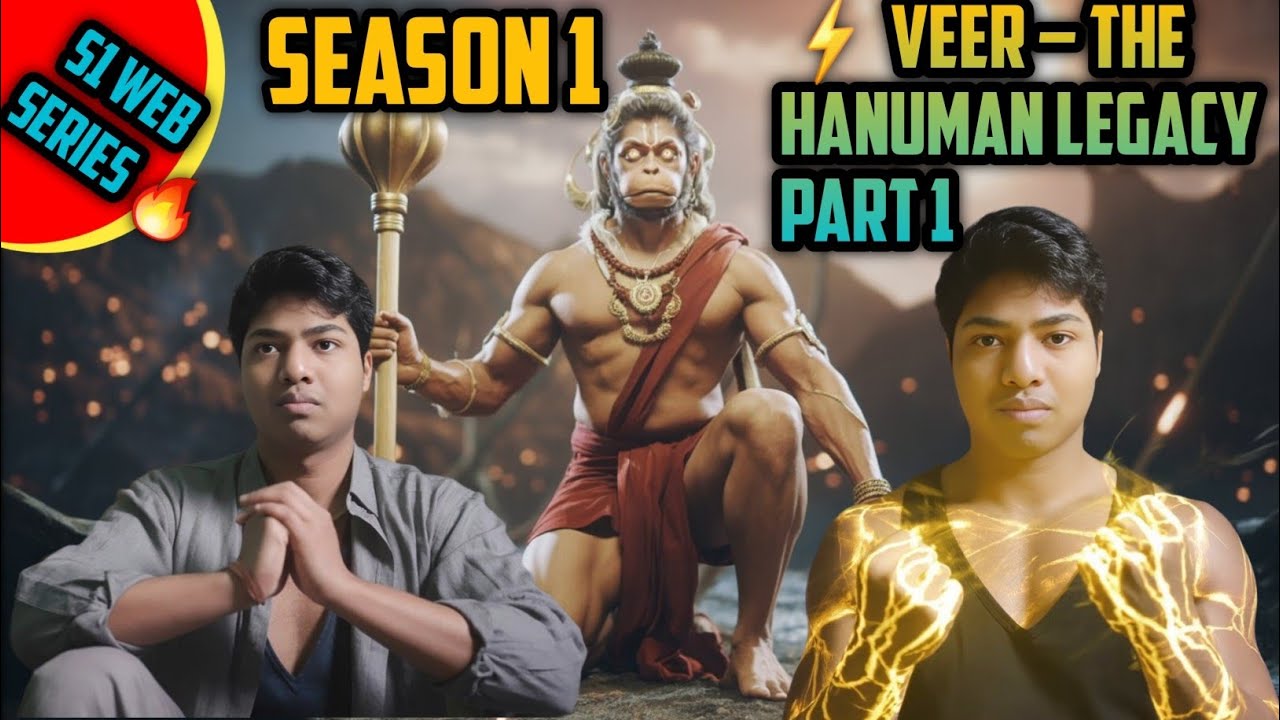 ⚡ VEER – The Hanuman Legacy PART 1 | Ek Aam Ladka Ek Dev Shakti | S1 Web Series #indiansuperhero  🔥