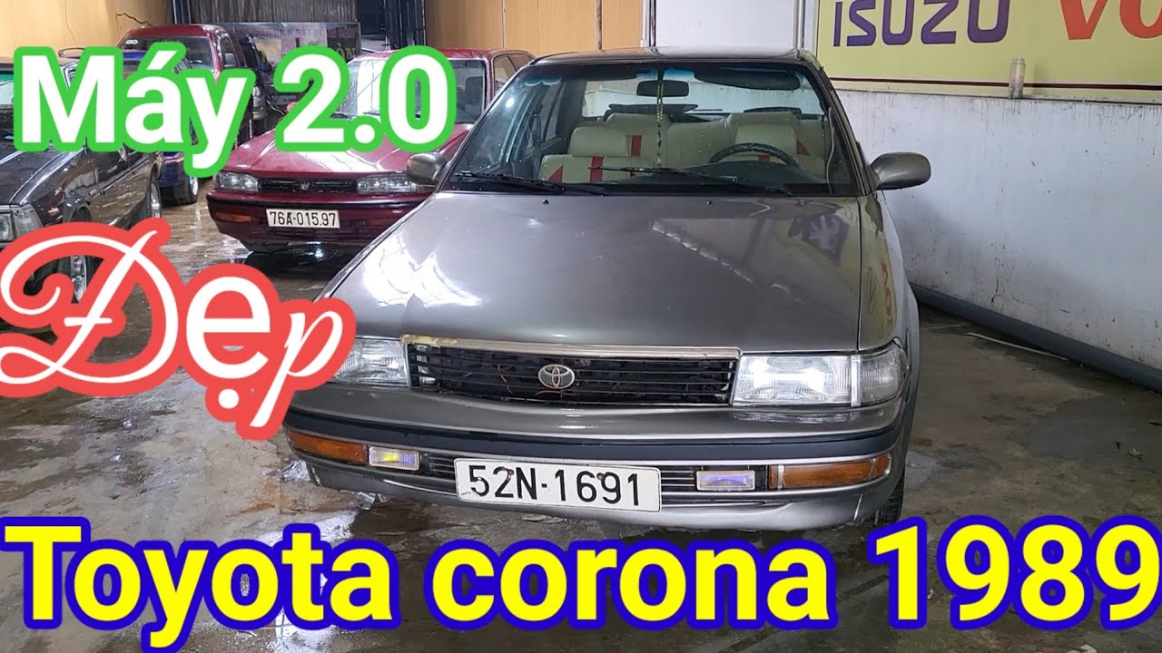 Toyota corona 1989 siêu đẹp anh chị liên hệ 0918252930#ototuanmap @Autophapanh