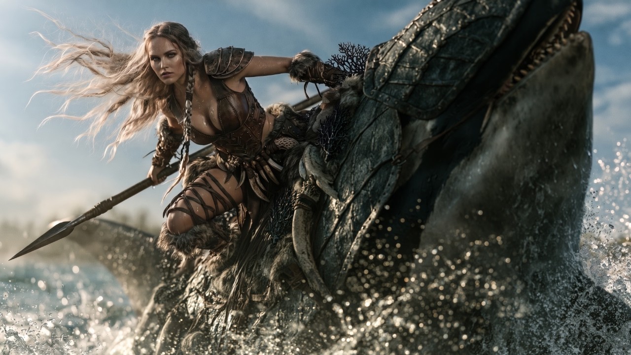 Barbarian Sea Peoples | Epic Fantasy Battle Cinematic | Ocean Warriors & Sea Monsters 4K