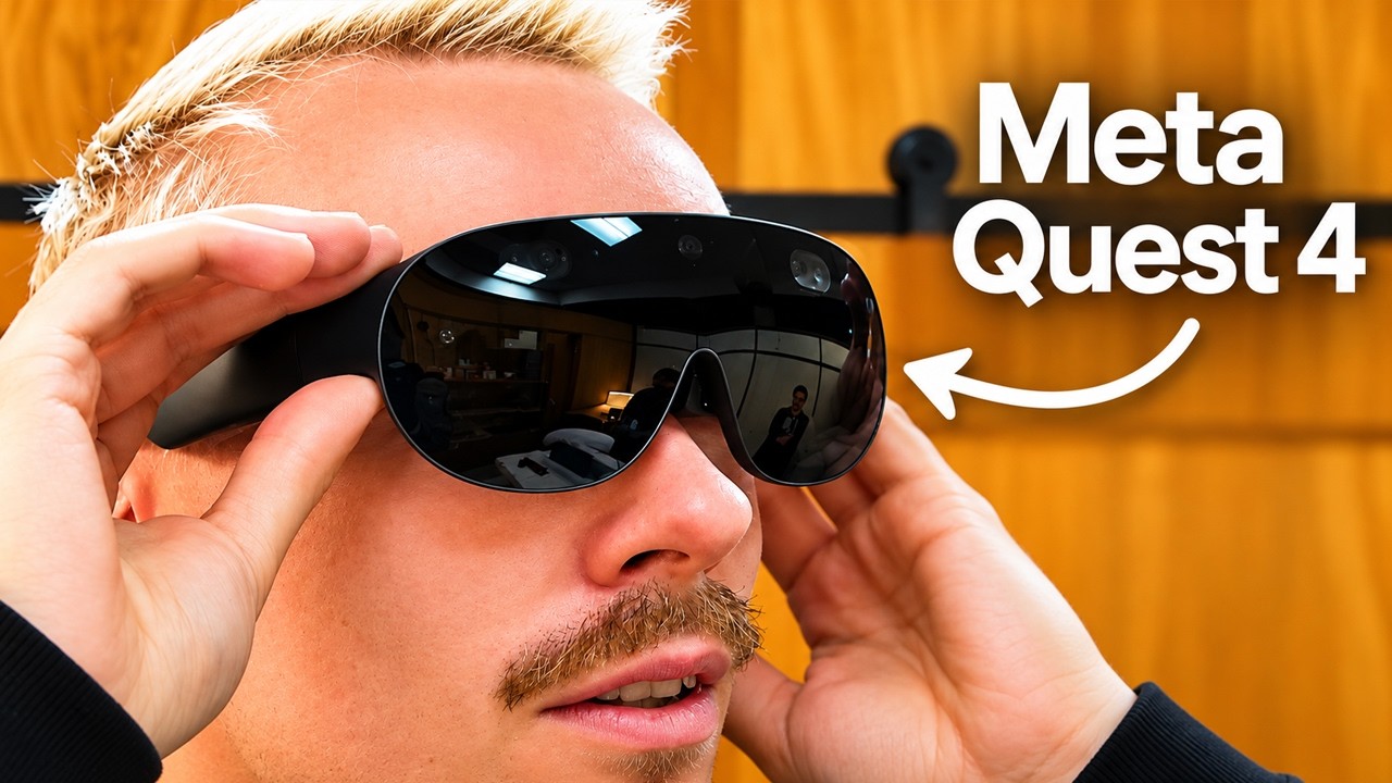 I Tried Meta Quest 4 - Meta VR Glasses Hands-On