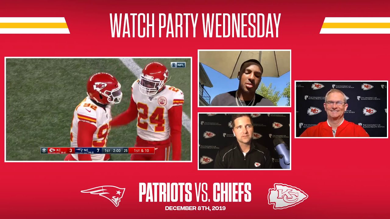 2019 Week 14: Chiefs at Patriots | Watch Party Wednesday