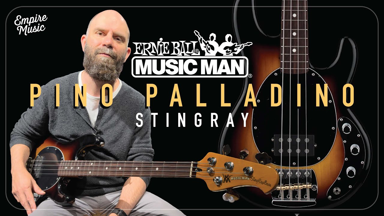 FIRST LOOK! - ERNIE BALL MUSIC MAN PINO PALLADINO STINGRAY