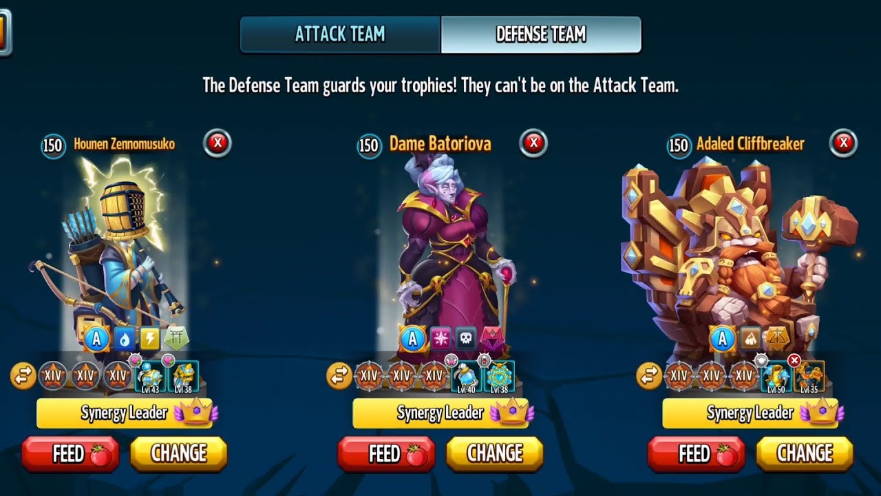 Monster legends PvP New Ancestor Dame batoriova