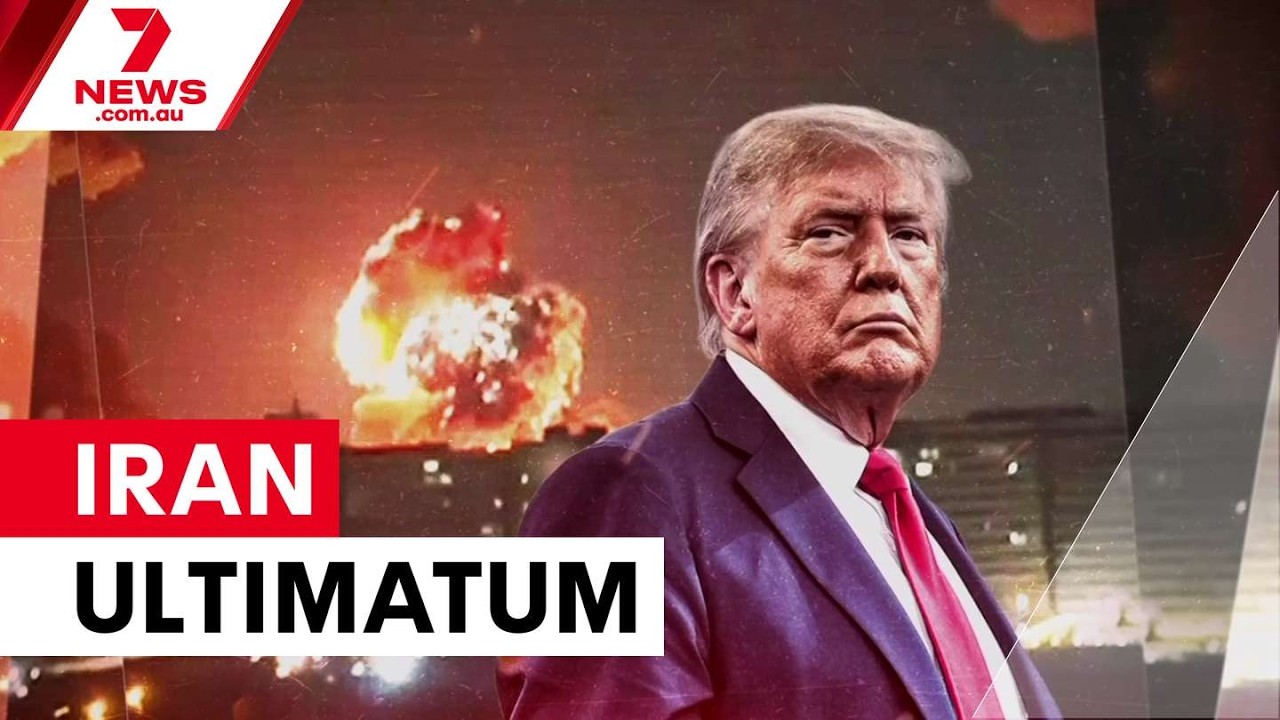 US demands Iran's unconditional surrender as war intensifies | 7NEWS