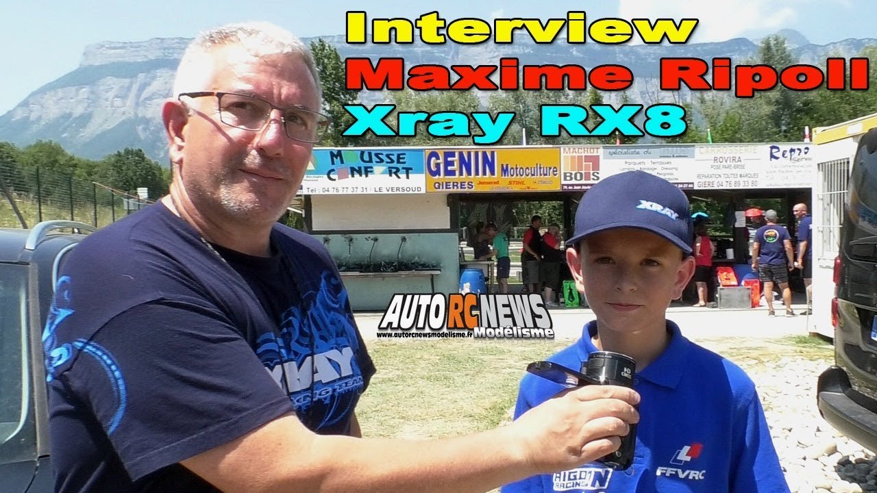 Euro Piste 1/8 Thermique 4 x 4 Grenoble Interview Maxime Ripoll