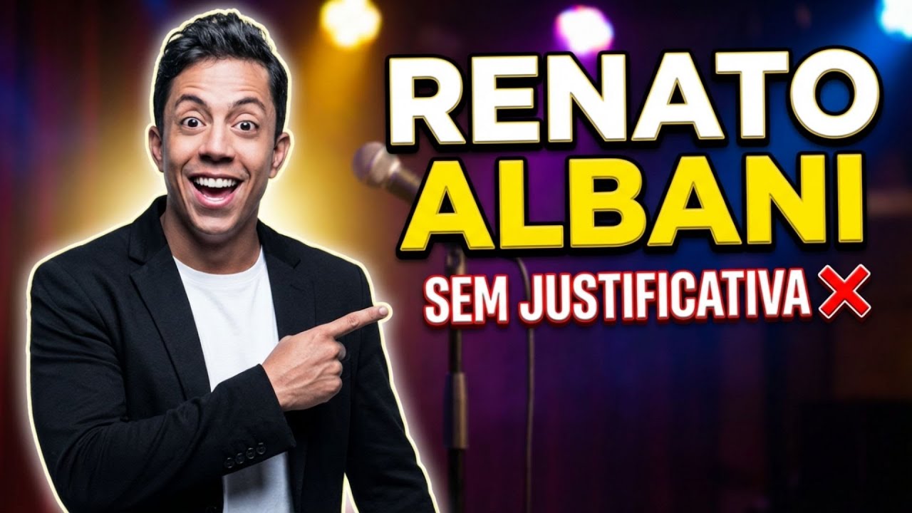 RENATO ALBANI CONTA O ERRO QUE NÃO DÁ PRA JUSTIFICAR – STAND UP