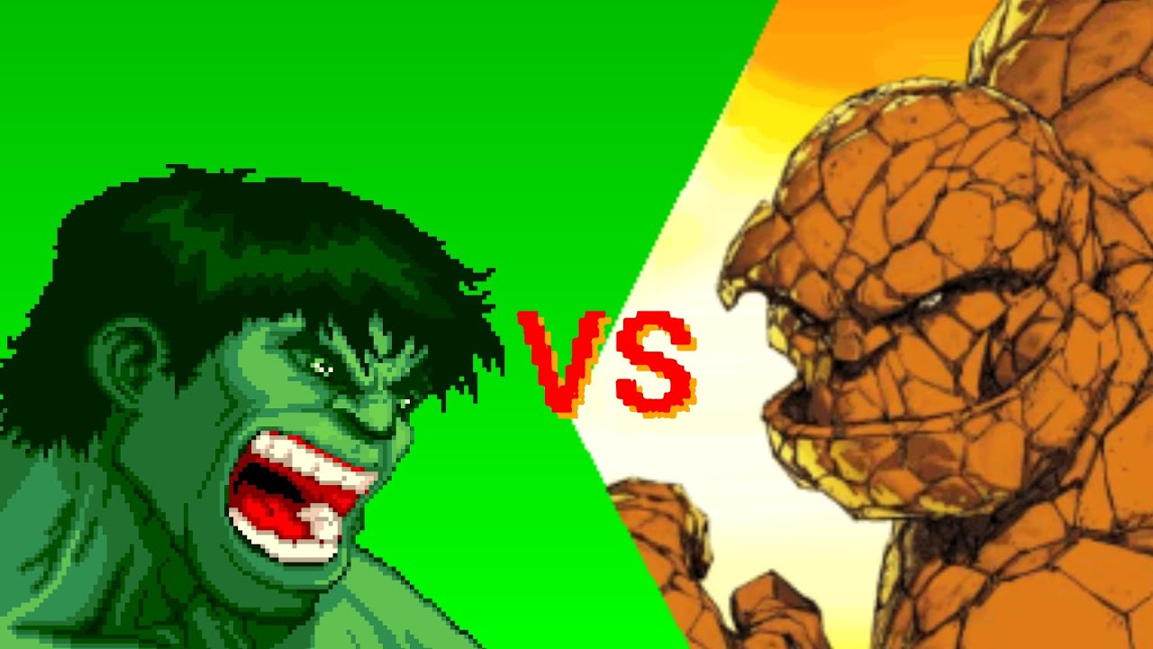 Hulk vs The Thing | Sprite animation