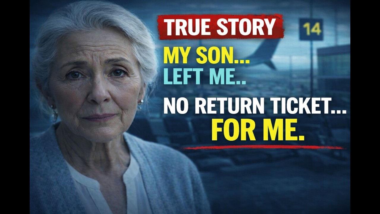 My Son Left Me at the Airport… So I Changed His Future 👵✈️”(TRUE Grandma Story)