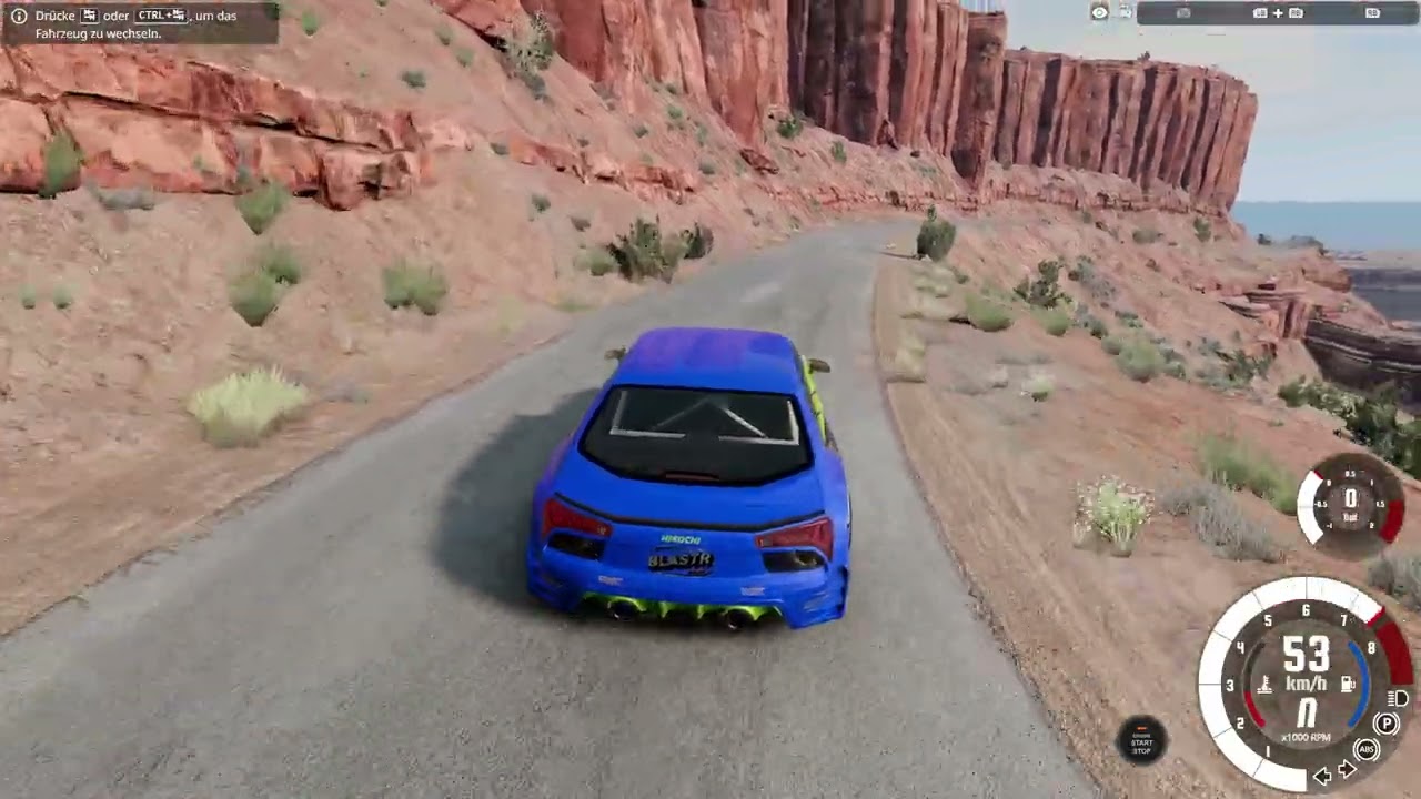 10 Klippen sprünge BeamNG