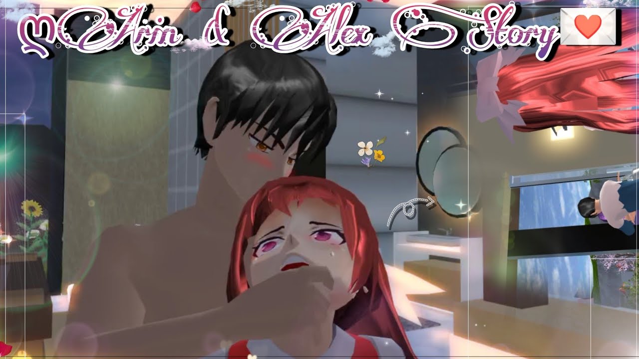 Alex menghianati Arin ⁉️ [Kedatangan teman masa kecil Alex!!] ღARLEX STORY💌|Sakura school simulator