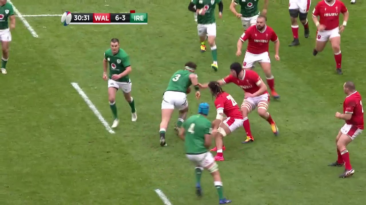 Ireland's Attacking Shape