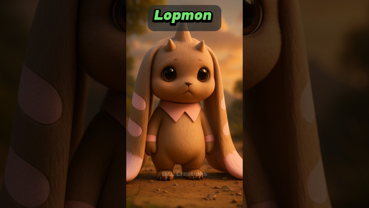 From Cute Bunny to Holy Guardian! Lopmon's Divine Evolution🔥✨