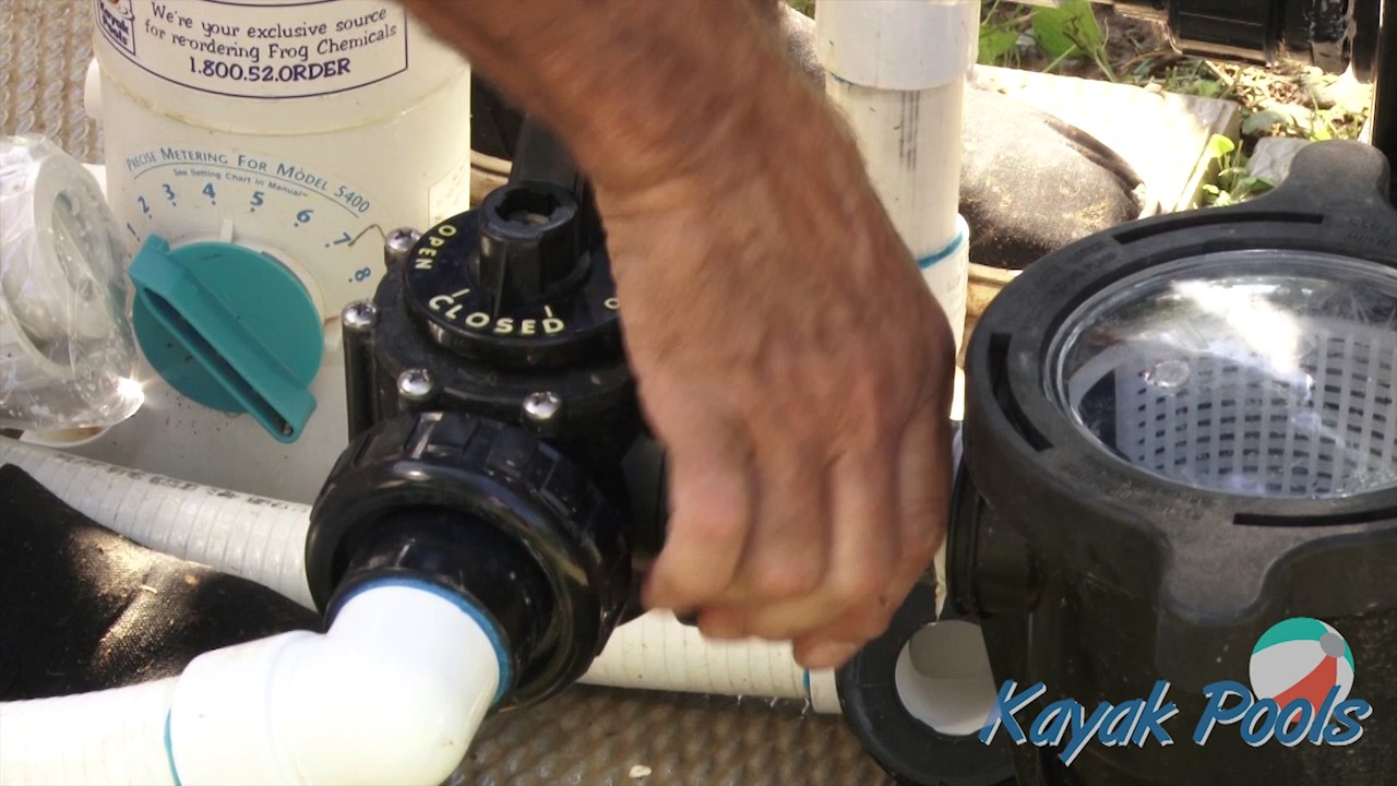 Opening Your Kayak Pool