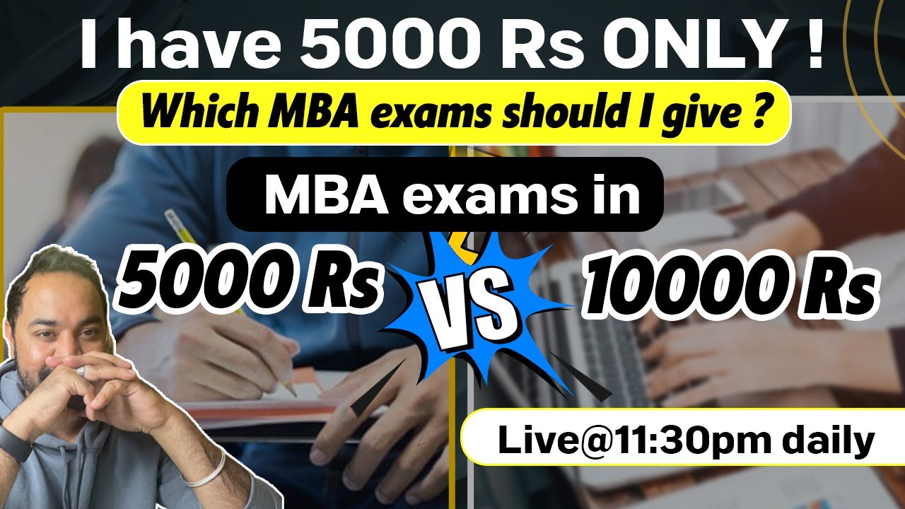 Must give MBA exams | Is it worth Spending Money to give all exams ?