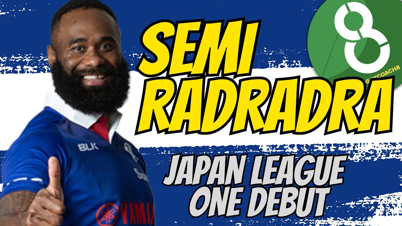 DEBIUT SEMI RADRADRA JAPAN LEAGUE ONE Shizuoka Blue Revs kontra Yokohama Canon Eagles