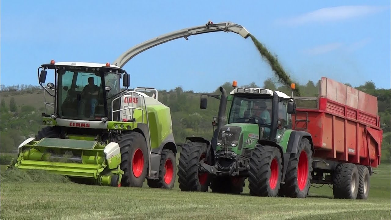 Ensilage D'herbe | Claas Jaguar 940