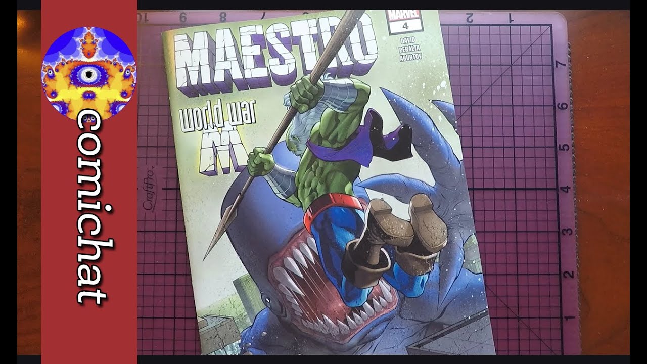 Maestro: World War M #4 - Comichat with Elizibar