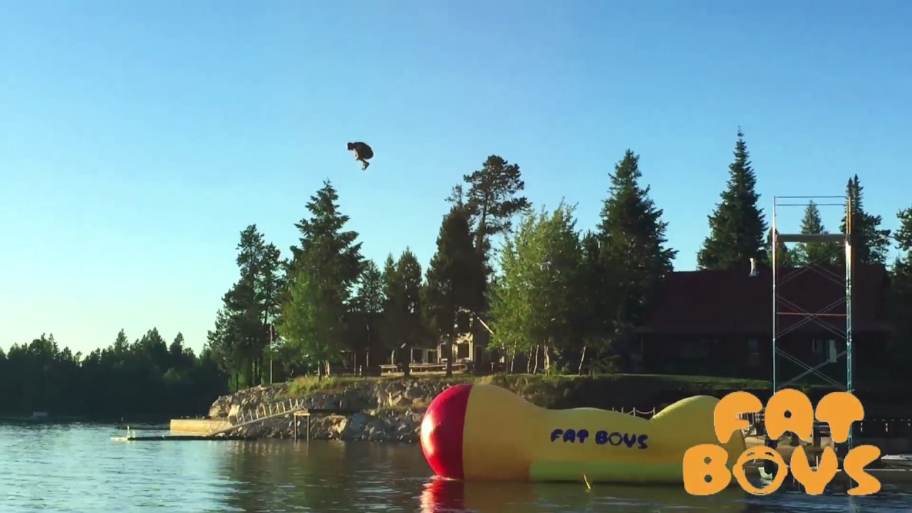 Fat Boys Blob: Water Launch - 35ft Massive Cannonball!