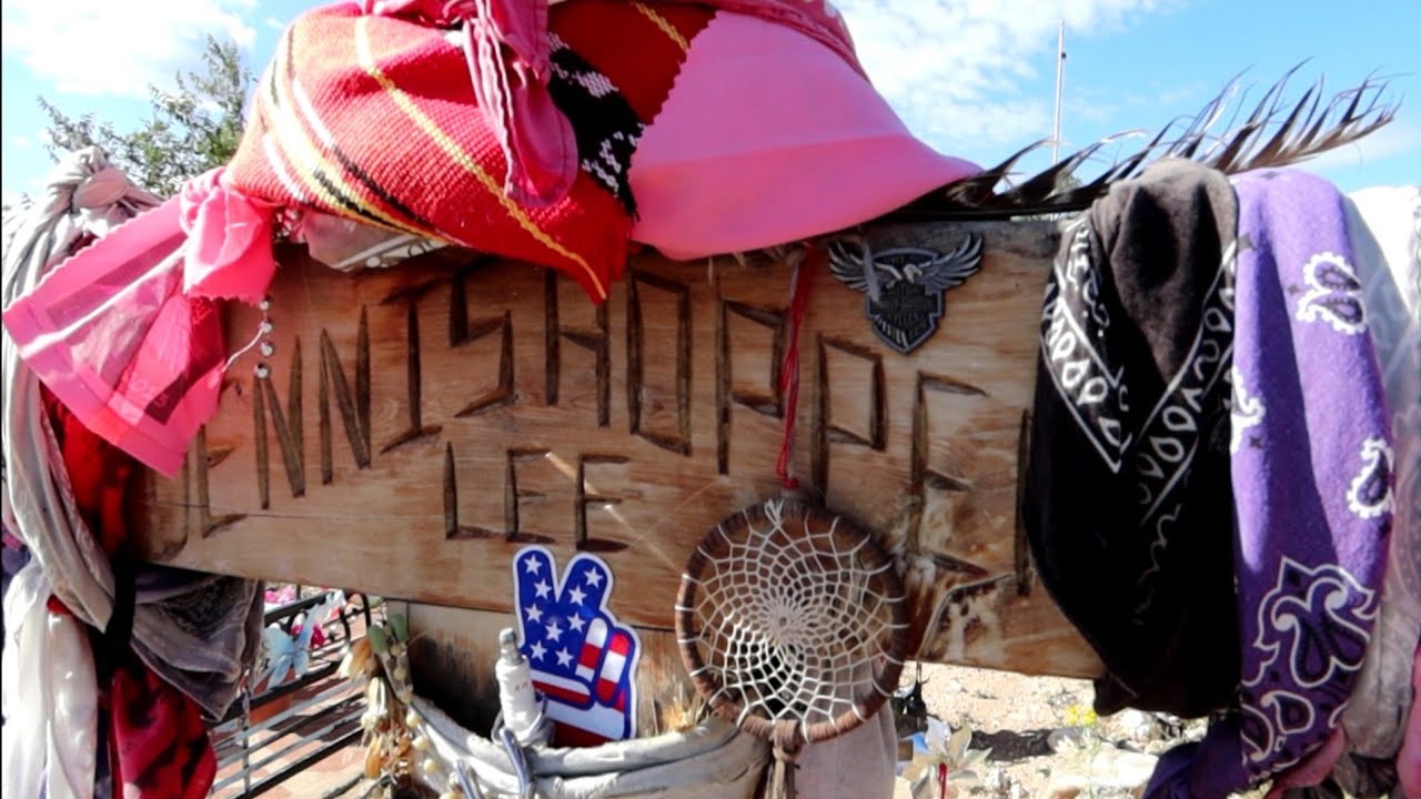 Grave of DENNIS HOPPER & Famous House! TAOS, NM