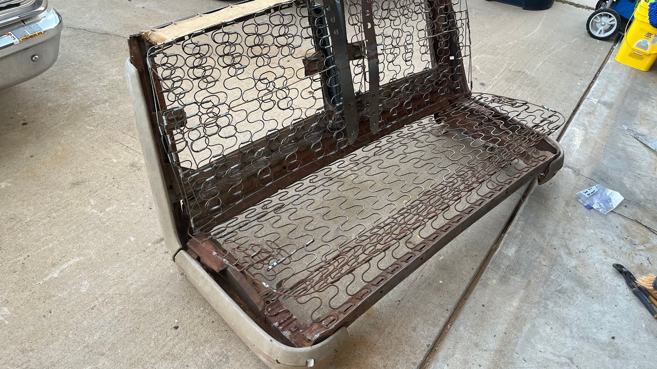 Tri-Five Teardown Front & Back Seats