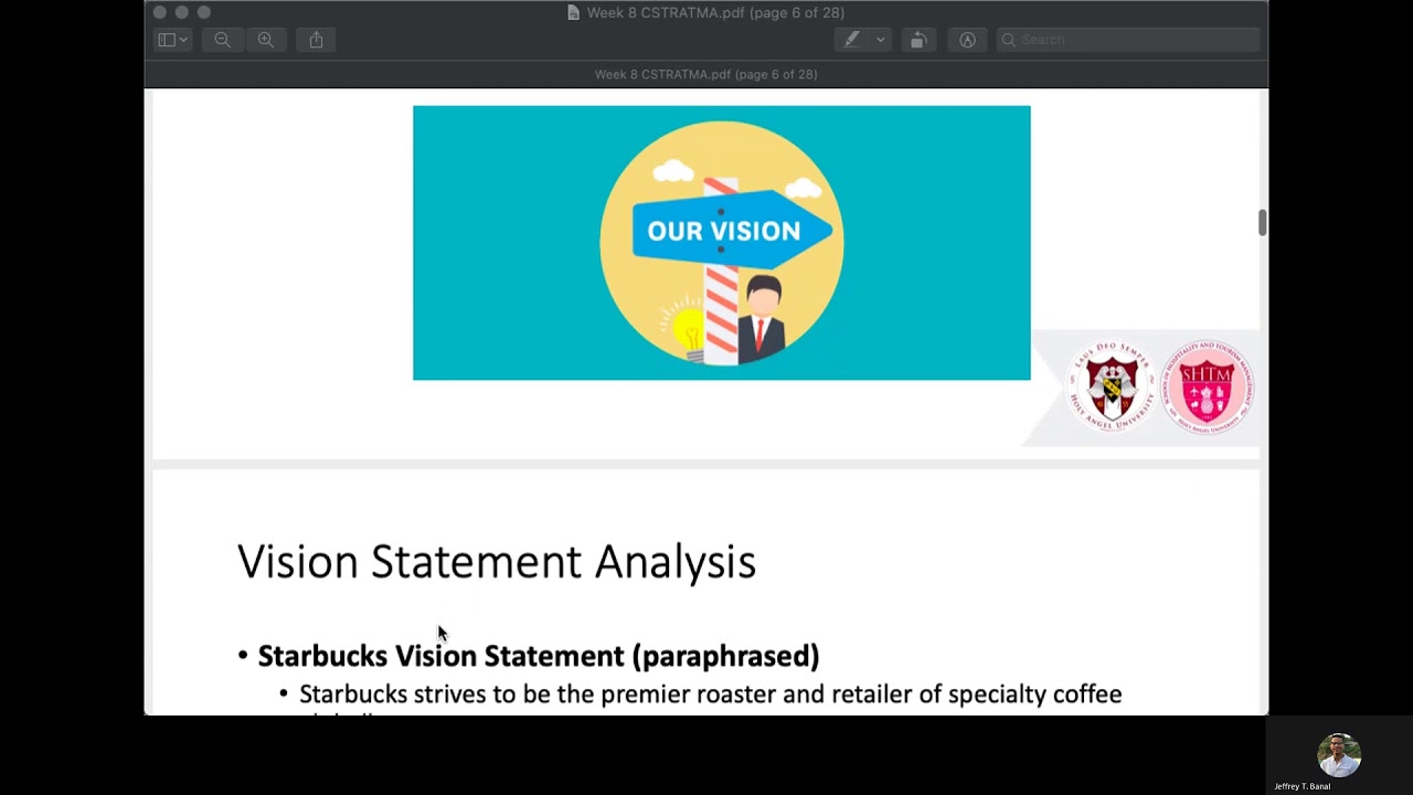 Vision and Mission Analysis