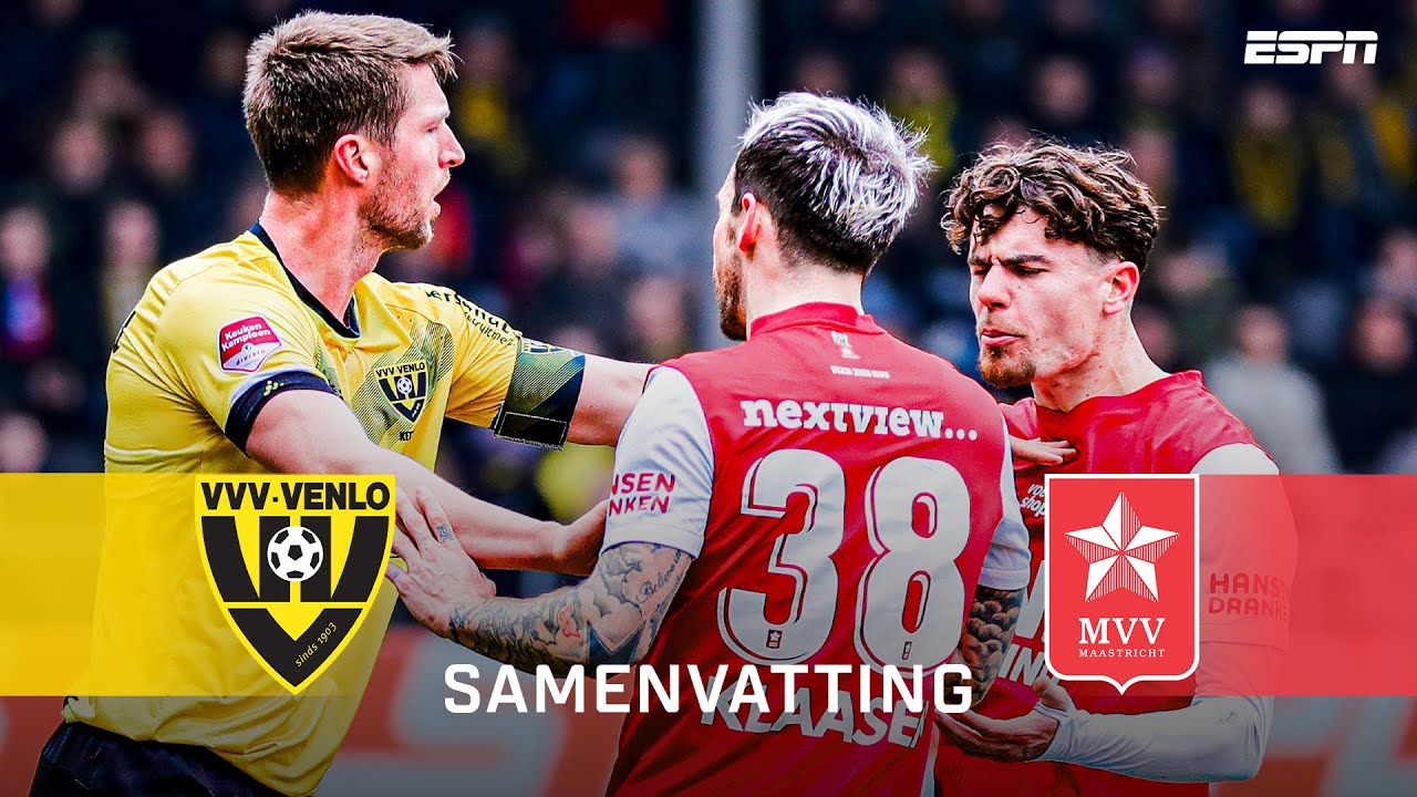 🌧️ KANSENREGEN in LIMBURGS onderonsje in VENLO ⚔️| Samenvatting VVV Venlo - MVV Maastricht