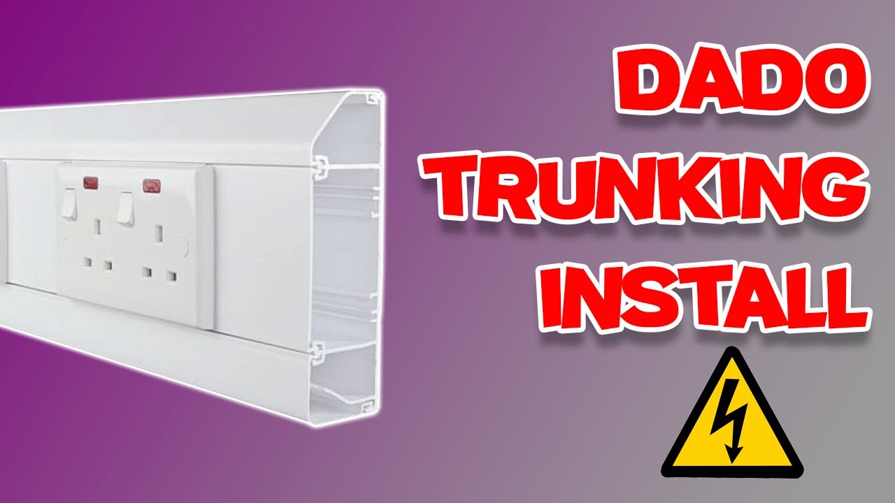 I Installed Electrical Dado Trunking in my workshop!