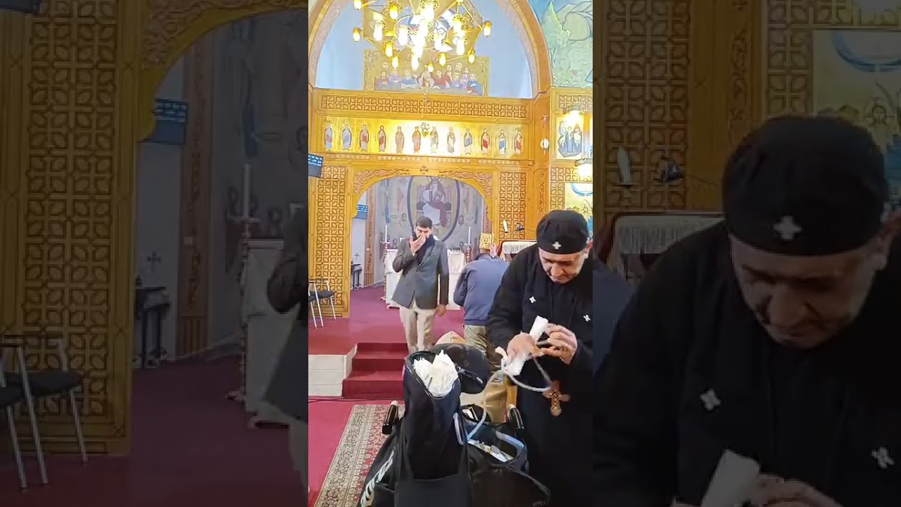 سيامة كاهنين ورسامة شمامسة جدد من دير القديس العظيم الأنبا أنطونيوس بكريفلباخ – ألمانيا