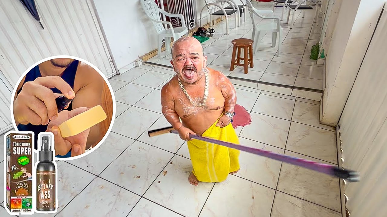 LEÔNCIO SABOTA O BANHO DE PILILIU COM PERFUME DE BOSTA 😱 | PILILIU DA RESENHA