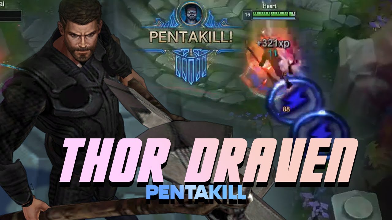 THOR DRAVEN DROPPING HAMMERS ON ENEMY | Scripter1v9