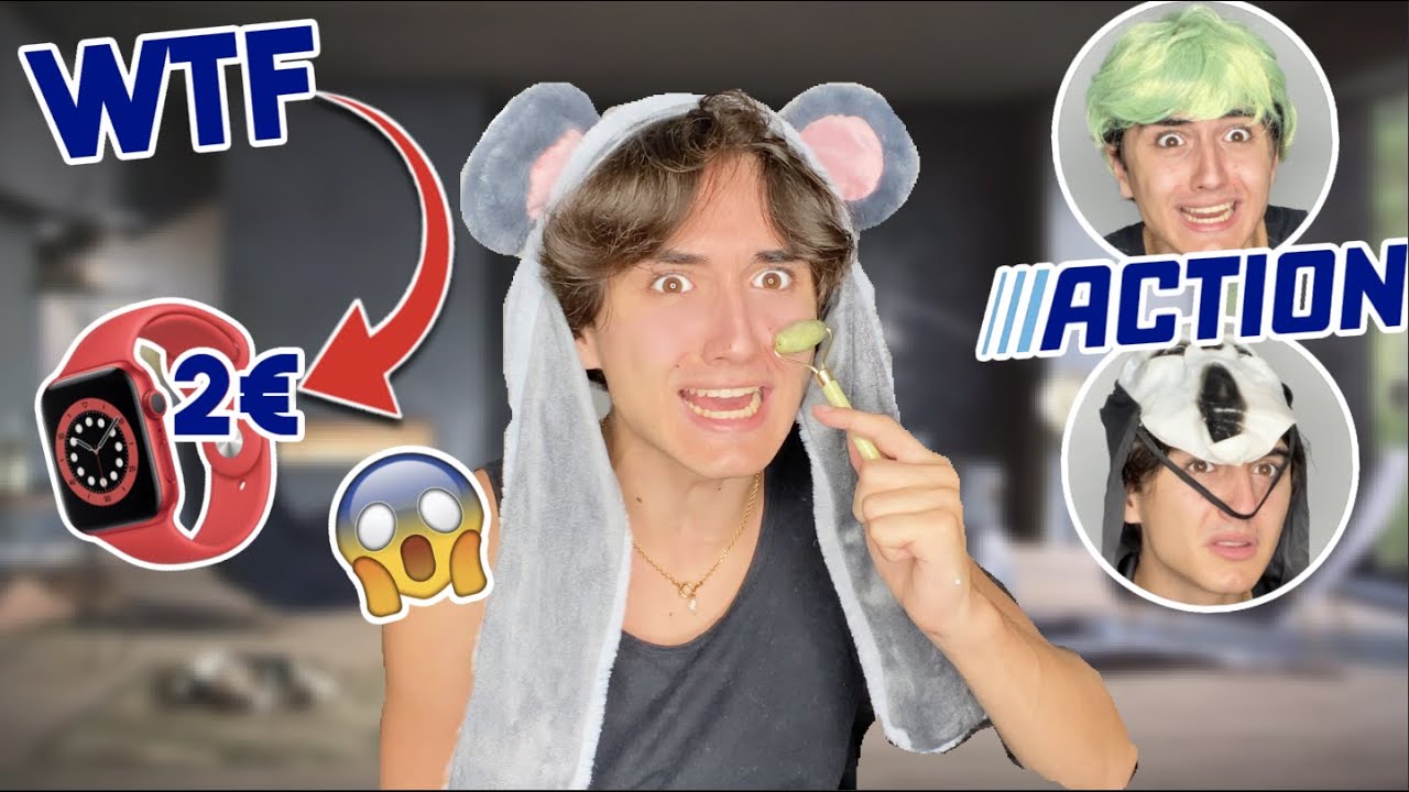 JE TESTE LES PRODUITS WTF DE CHEZ ACTION (C'EST CHOQUANT)
