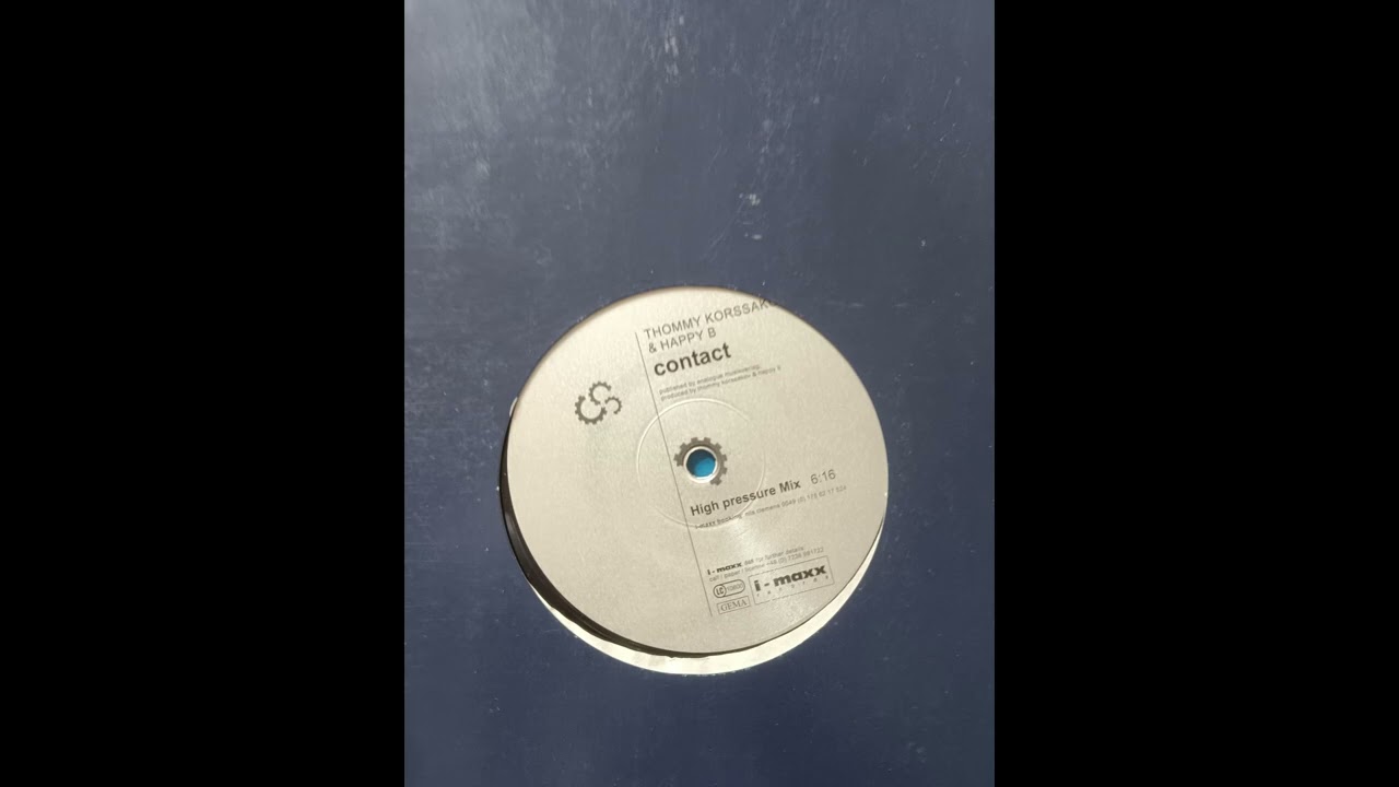 Thommy Korssakov & Happy B &ndash; Contact (High Pressure Mix) [I-MAXX 008] ACID TECHNO 2001