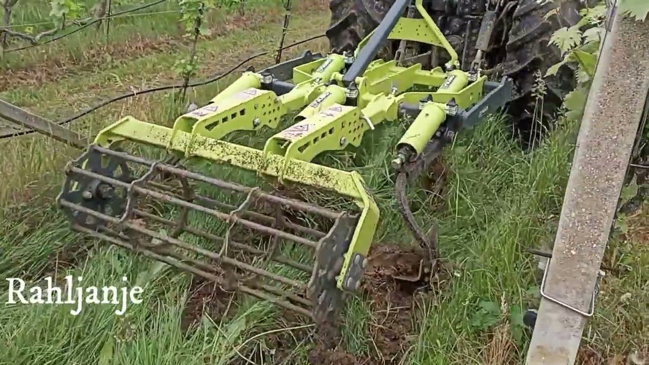 Obdelava tal v vinogradu 2022
