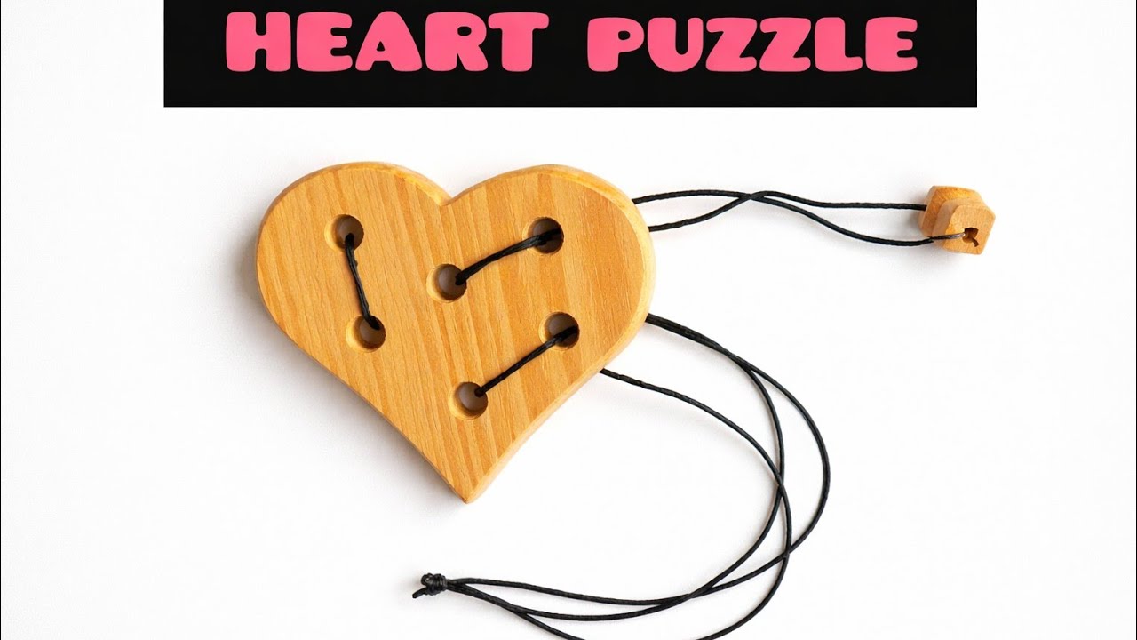 HEART puzzle # kalp puzzle zeka oyunu