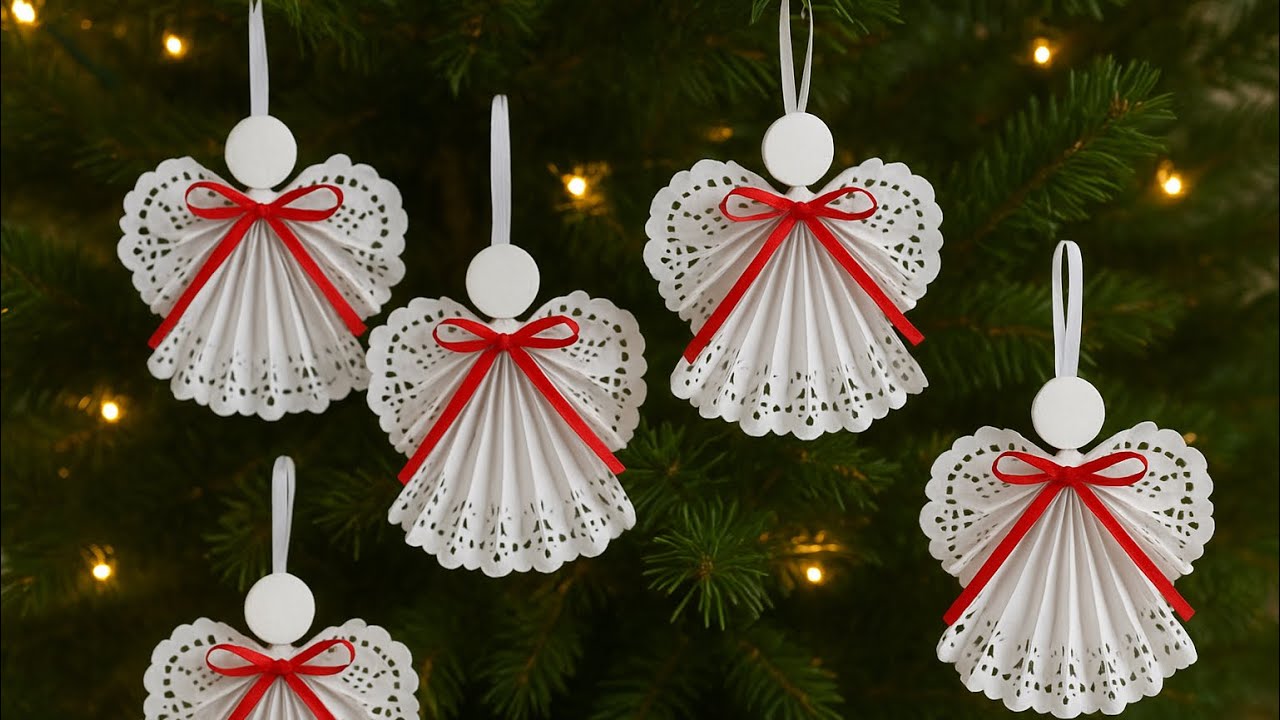 10 Christmas Angels in One Evening! 🎄Easy & Budget Friendly! Christmas crafts 🌲👼