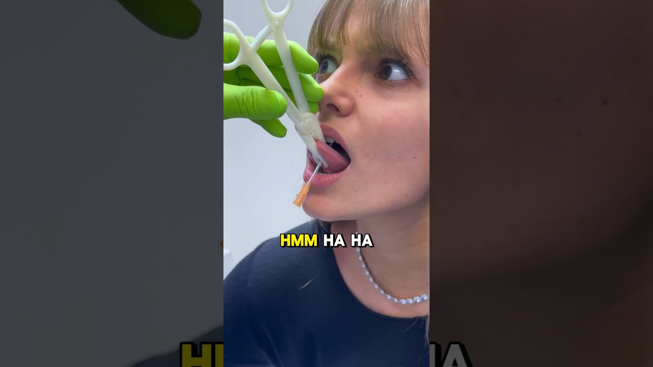 TONGUE PIERCING WITH REACTION! #piercers #piercing #bodypiercing #tongue