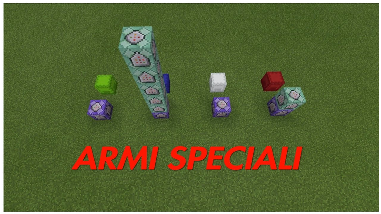 SPECIAL WEAPONS  (command_block) BEDROCK EDITION