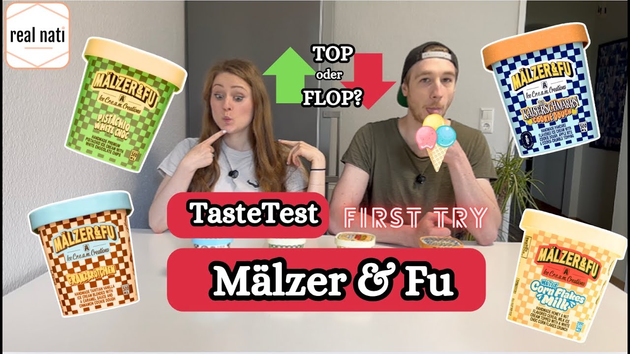OVERHYPED? 🫢 MÄLZER & FU 🍨 Eiscreme TASTE TEST ☀️  