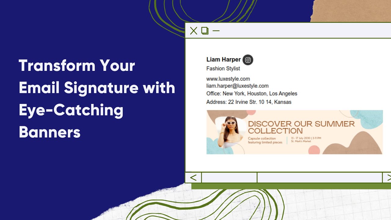 Compilation: 10 Email Signature Examples with Eye-Catching Banners