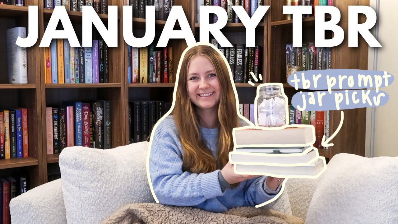 TBR prompt jar picks my January reads! 🫙✨📖 January TBR