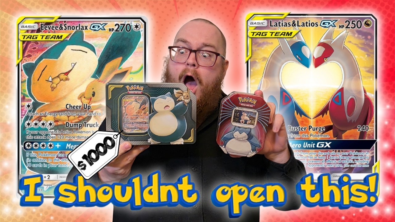 Opening ANOTHER $1000 Pokemon Card Tin