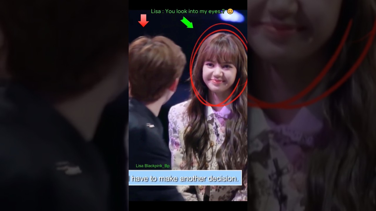 LISA 🤣 So shy..?? 🤣 2024 #kunlisa #sweet #caixukun