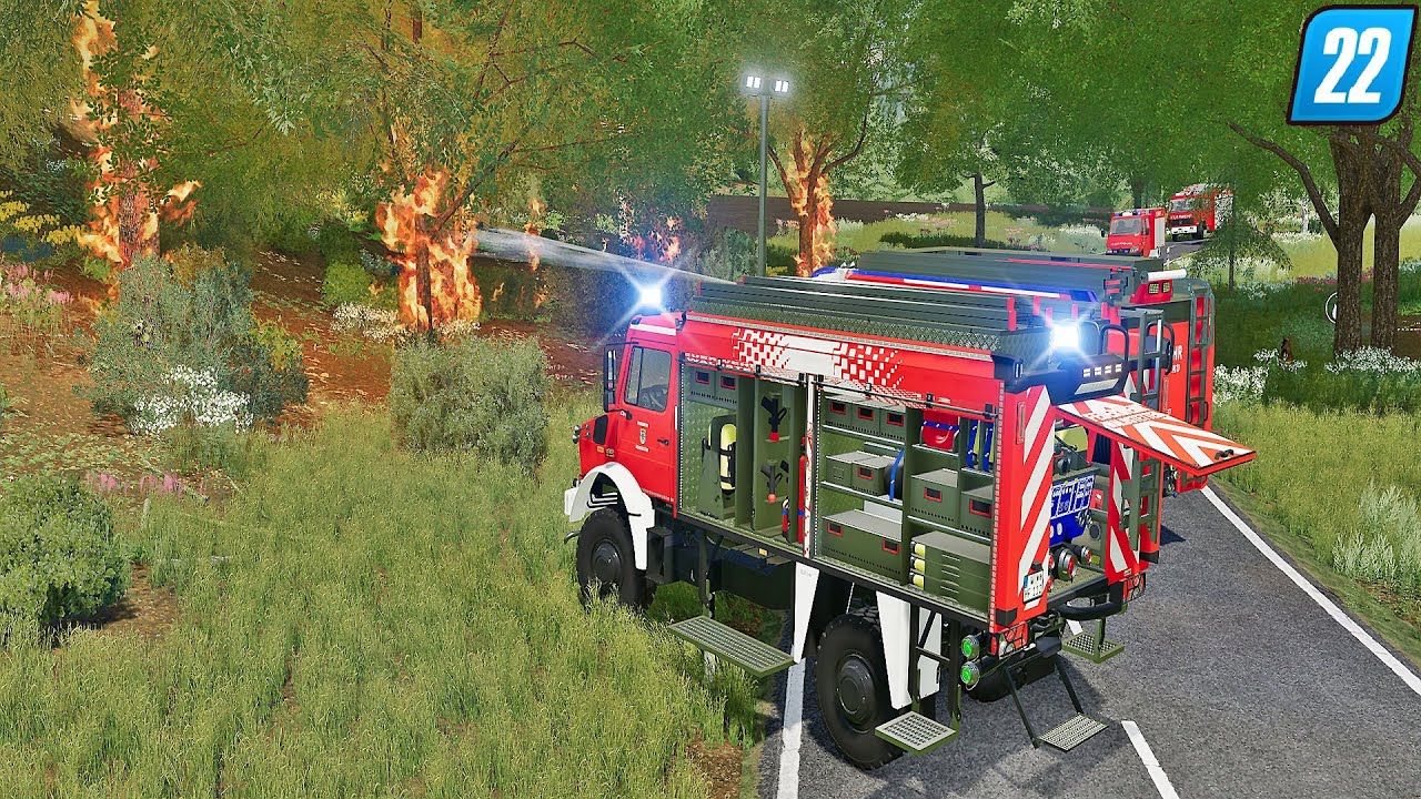 LS22 - Waldbrandeinsatz für alle Feuerwehren!