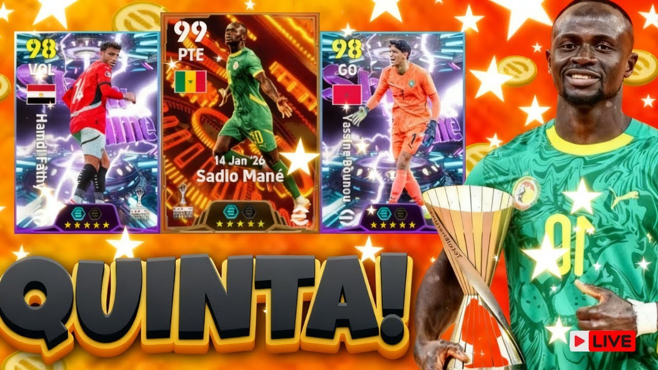🚀qUINTOU! EFOOTBALL 2026 AO VIVO |  POS ATUALIZAÇÃO 🔥JOGATINA EVENTOS 🔥