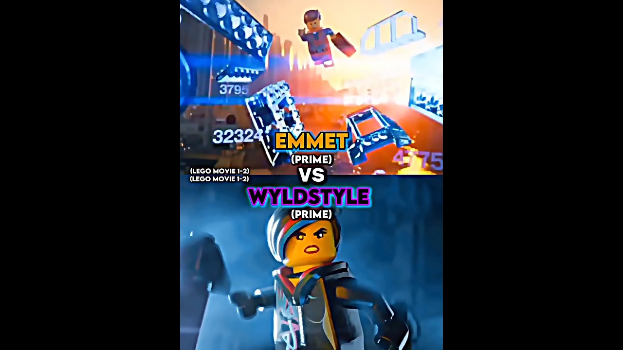 Emmet vs Wyldstyle