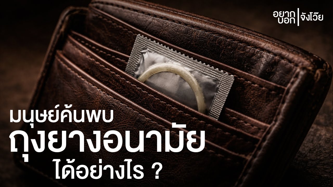 มนุษย์ค้นพบ ถุงยางอนามัยได้อย่างไร ? | อยากบอกจังโว๊ย